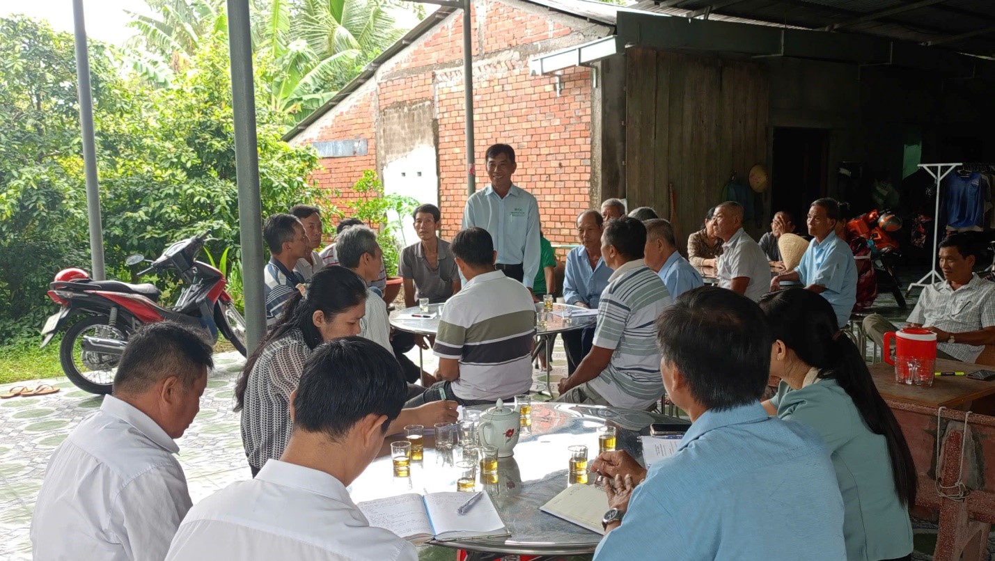 Bình Phước Triển Khai Mô Hình Sản Xuất Lúa Chất Lượng Cao Và Phát Thải Thấp Tại Ấp Phước Lộc Thọ