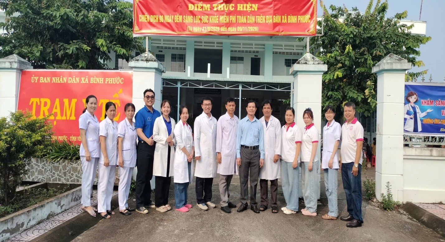 Trạm Y Tế Xã Bình Phước Phối Hợp Với Bệnh Viện Phụ Sản Cần Thơ Tổ Chức Khám Sàng Lọc Miễn Phí Các Bệnh Lý Tuyến Vú Và Sản Phụ Khoa Cho Phụ Nữ