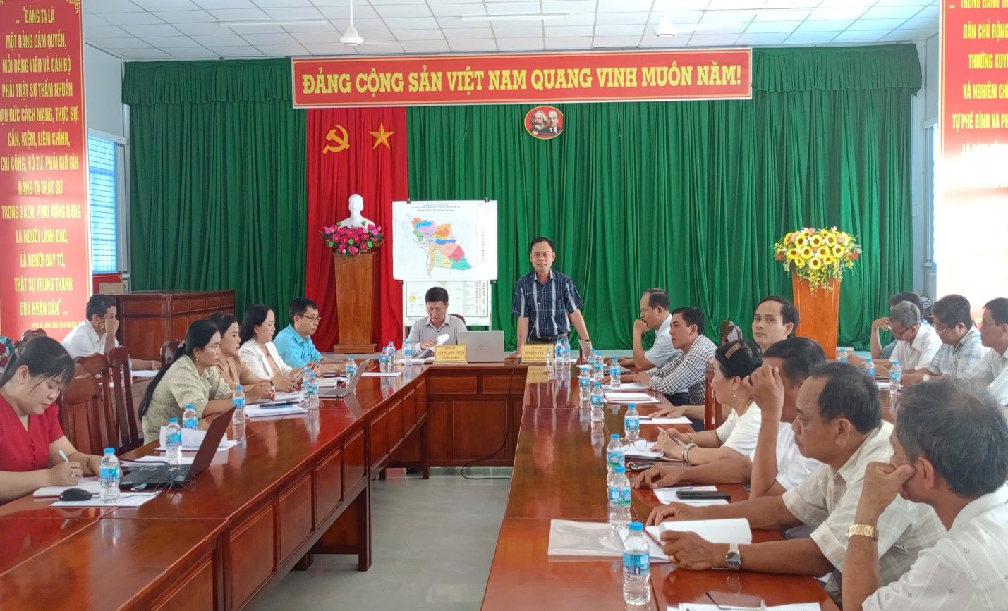 UBND Xã Bình Phước Tổ Chức Hội Nghị Sơ Kết Chiến Dịch Mùa Khô