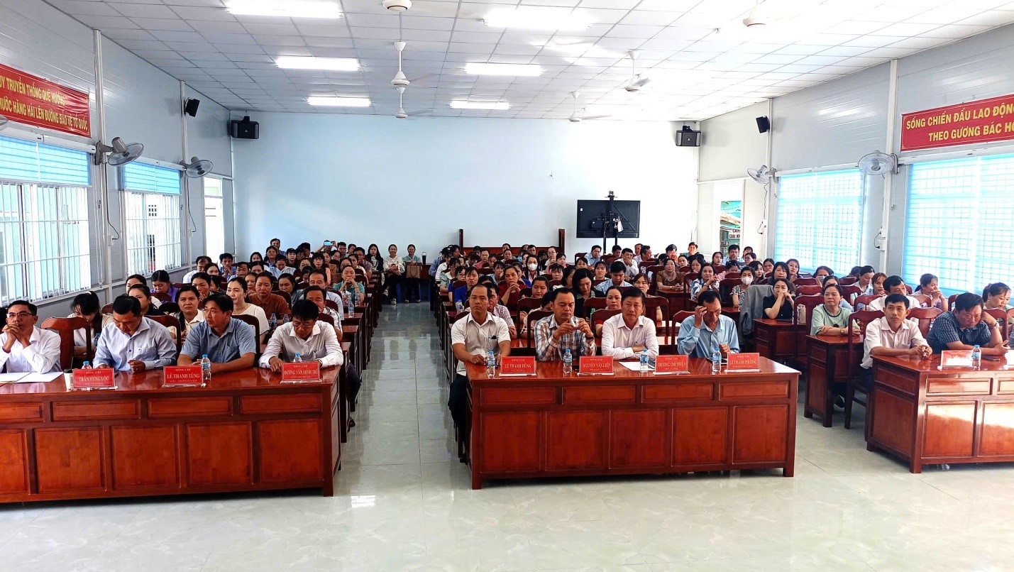 Xã Bình Phước Công Bố Các Quyết Định Sắp Xếp, Tổ Chức Lại Các Cơ Sở Giáo Dục, Thành Lập Chi Bộ Các Trường Học Và Bổ Nhiệm Lãnh Đạo Quản Lý