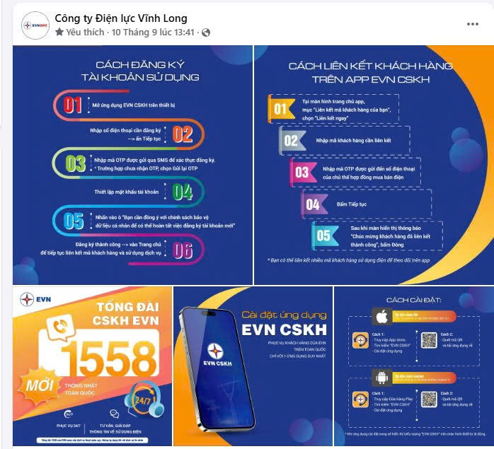 Nhằm nâng cao chất lượng phục vụ và tạo thuận tiện cho khách hàng trong quá trình sử dụng điện,